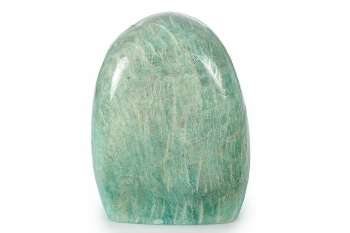 Free-Standing Chatoyant Polished Amazonite - Madagascar #336615